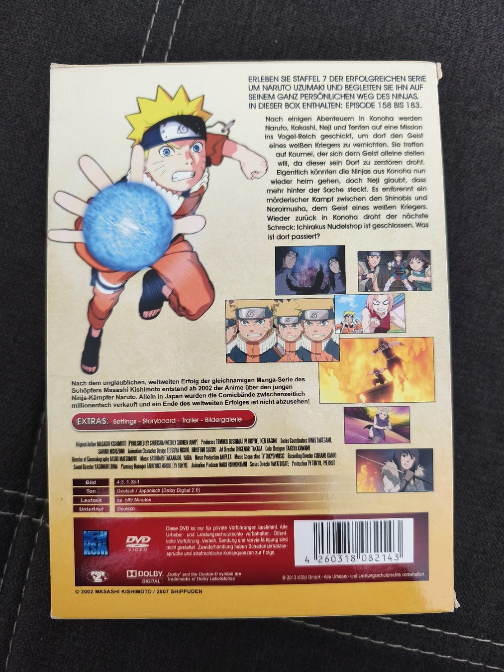 Tutti i DVDs: Naruto Staffel 7 DVD Box – Usato da Näfels venduto da ChocolateMuffin 2