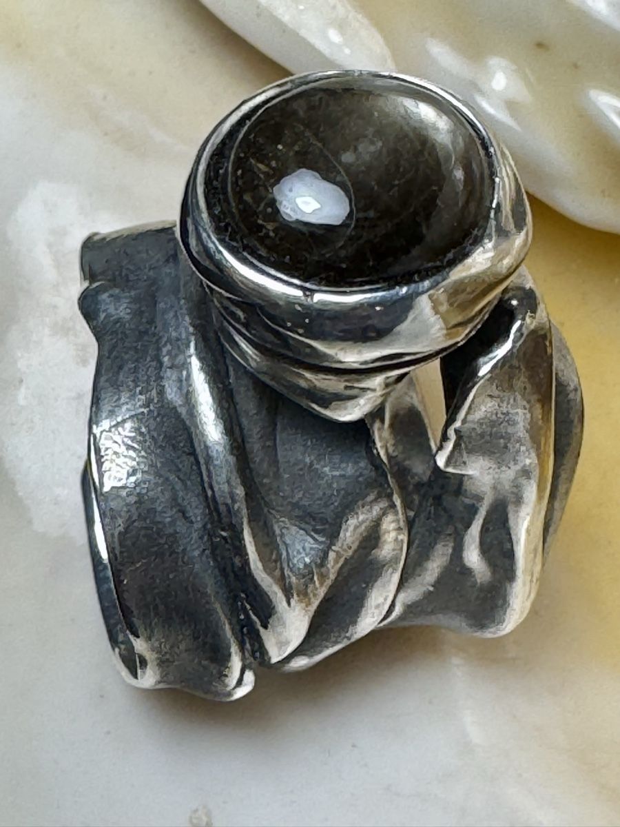 Bagues: Echter Sternsafir - Designer-Ring Silber – Neuf avec emballage d'origine à Jona par Herzschmiede 1