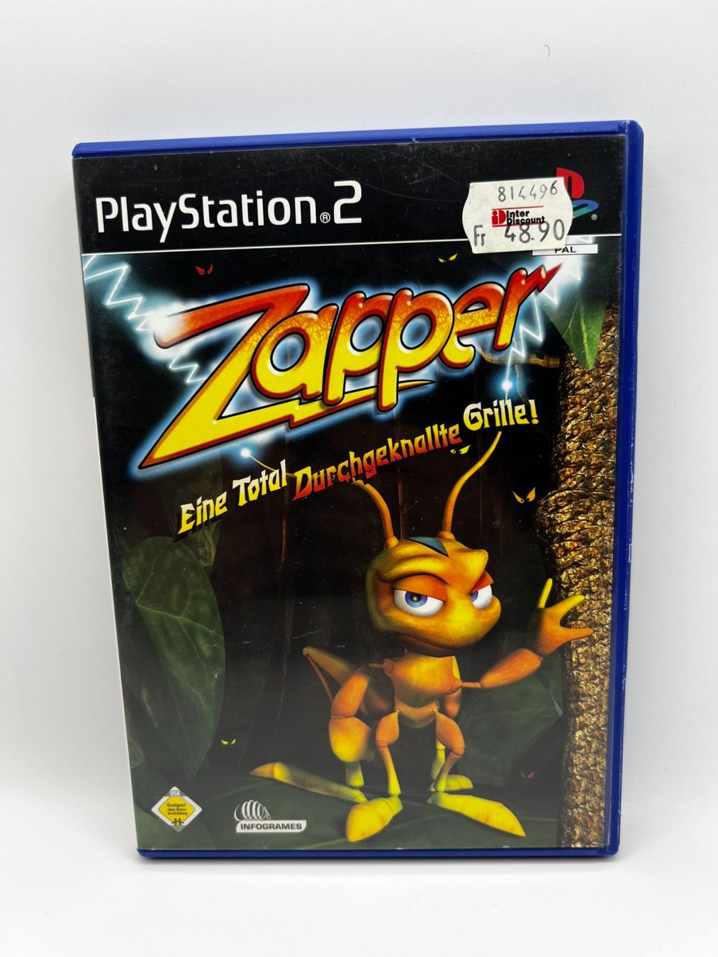 Giochi: Zapper (Deutsch) - Playstation 2 – Usato da Frauenfeld venduto da bigauditor