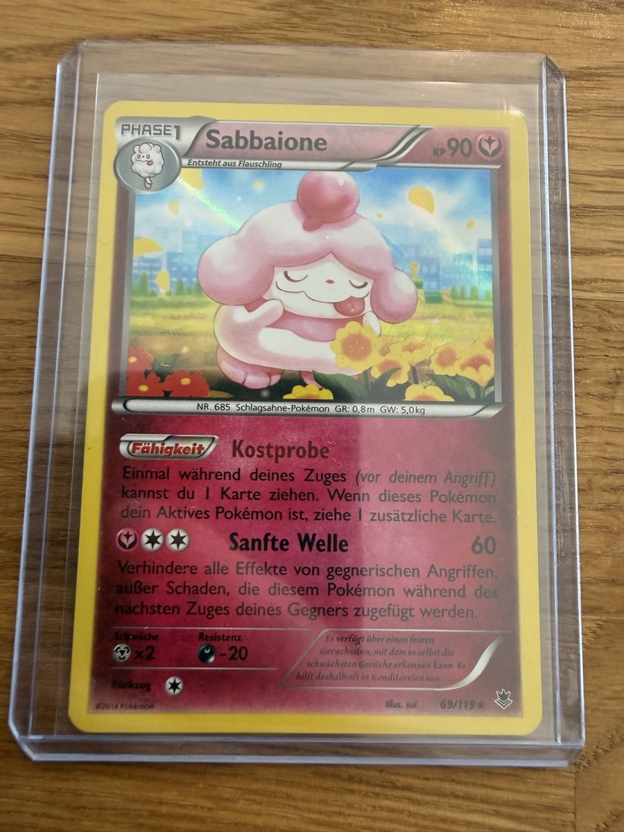 Pokémon Sammelbilder & Trading cards: Sabbaione 69/119 – Gebraucht aus Amriswil von sim_nlb6