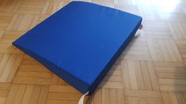Keilkissen blau 37x37cm waschbar
