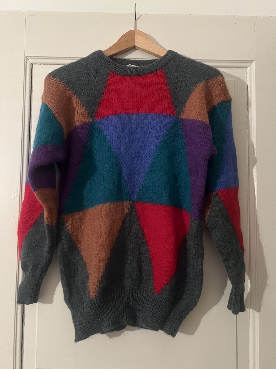 Pulls & Sweat-shirts: Retro-Pullover, Grösse M – D'occasion à Basel par evaelette
