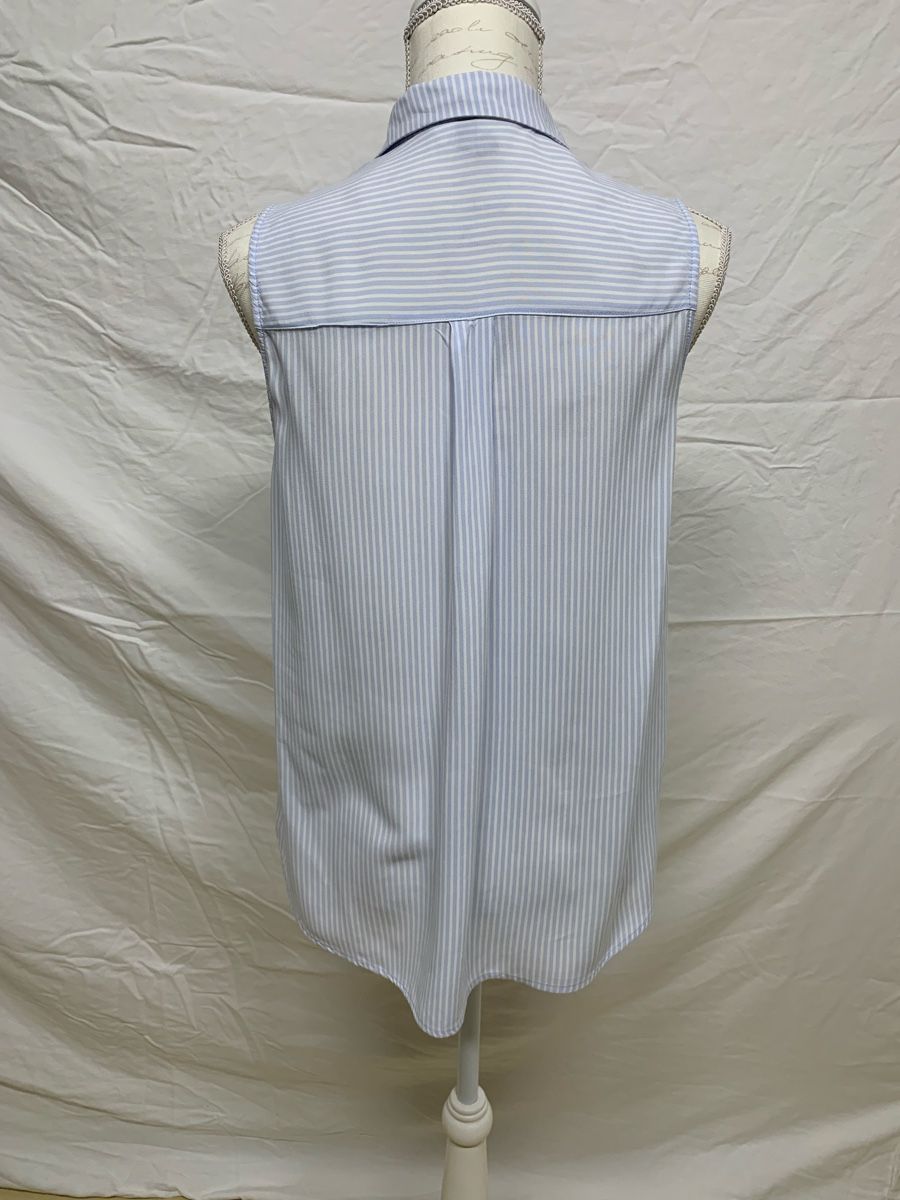 H&M Camicette: H&M Sommer Bluse, gestreift, hellblau/weiss, Gr. 38 – Usato da Niederrohrdorf venduto da mitchelicious 1