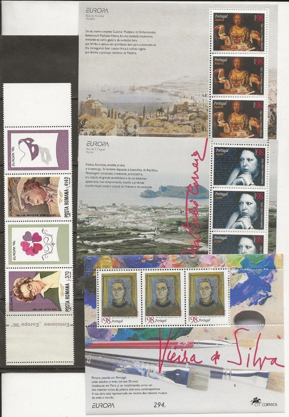 Tutti i francobolli: Europa Tous les pays 1996 ** – Nuovo (secondo la descrizione) da Sion venduto da PierreP01 5