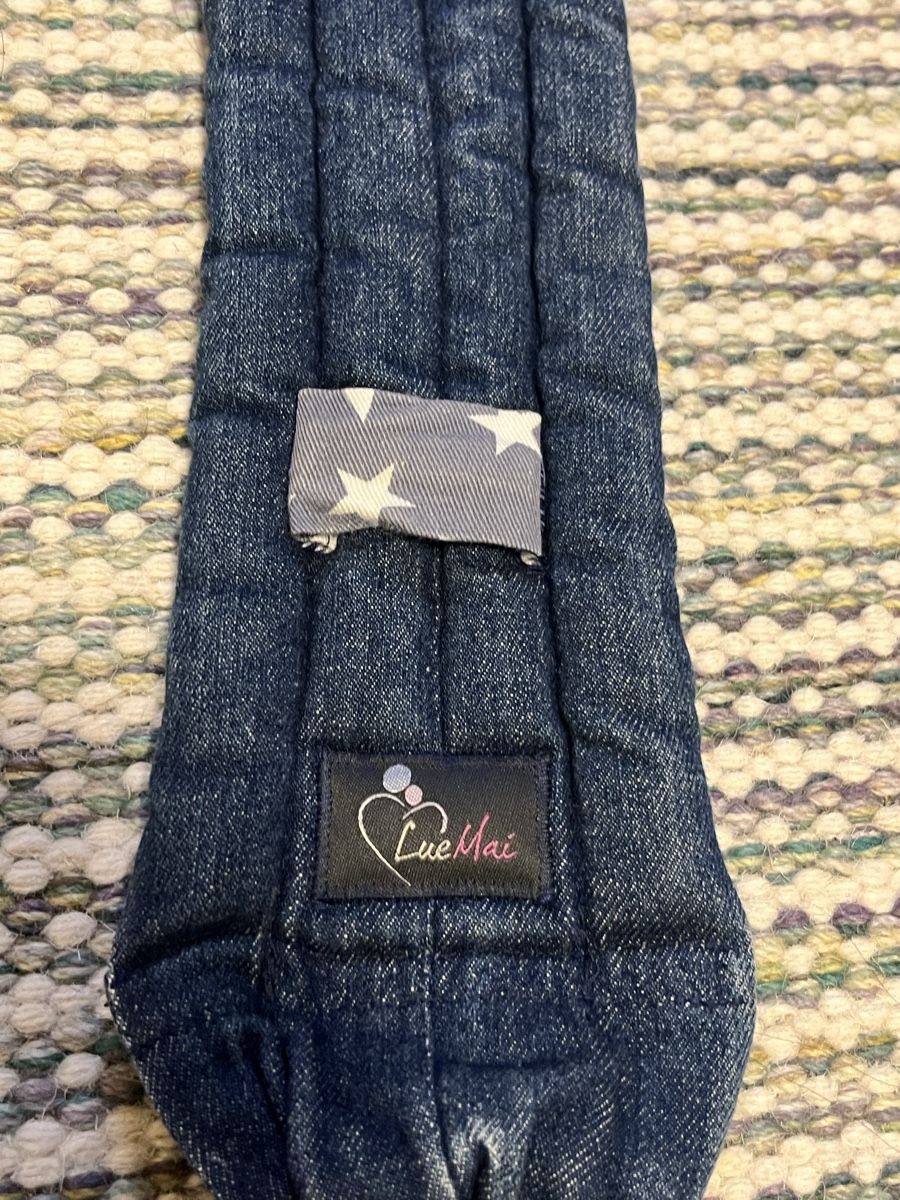 Luemai Marsupi portabebè: Wunderschöne Luemai mit Sternenmuster und Jeans – Usato da Winterthur venduto da Nanole 8