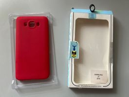 Schutzhülle Rot Samsung J7 2018 neu