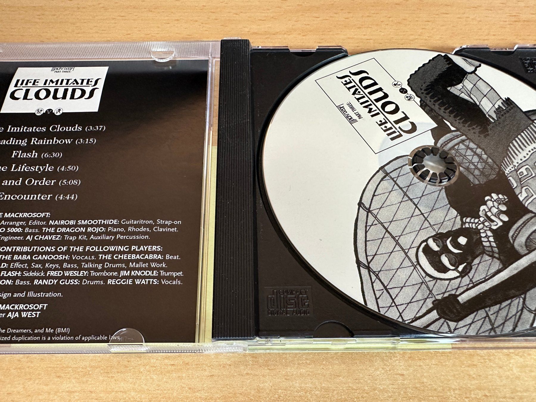 CD: Mackrosoft – Life Imitates Clouds – Usato da Rikon im Tösstal venduto da Alpenmutz 2