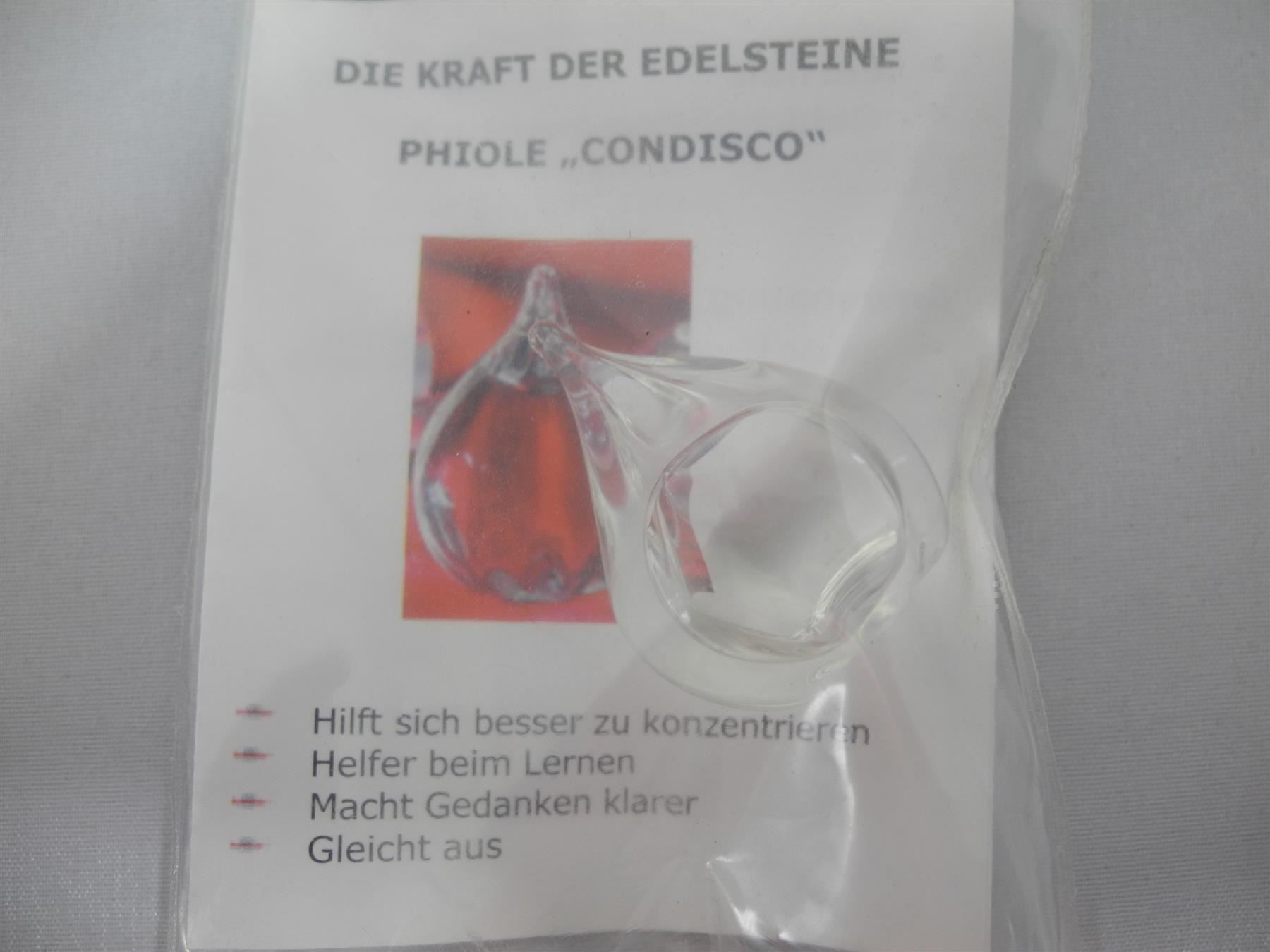 Mineralien & Heilsteine: Chakra  Phiole "Condisco" – Neu und originalverpackt aus Kottwil von Crazyrolf 1