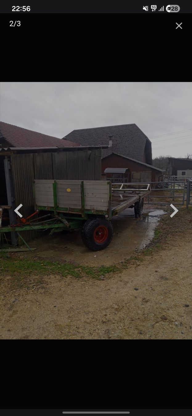 Rimorchi: Ballenwagen – Usato da Haslen GL venduto da dodikeller 2