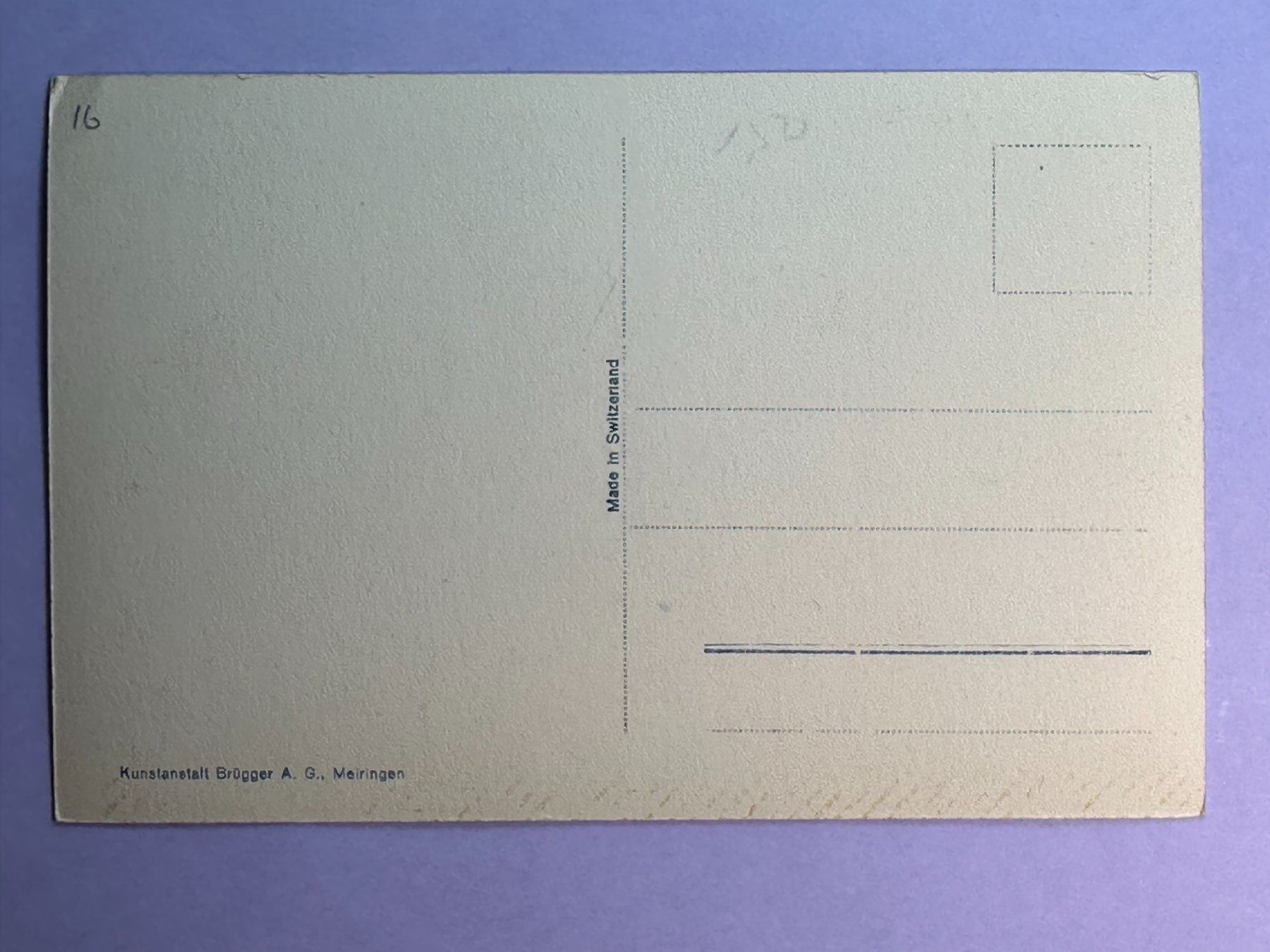 Cartes postales: Hotel Interlaken, Höheweg – D'occasion à Steg VS par danwer74 1
