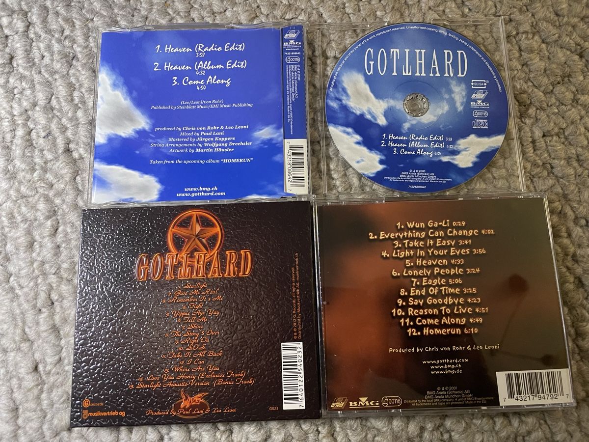 CDs: 3x Gotthard – D'occasion à Reinach AG par trigger7811 2