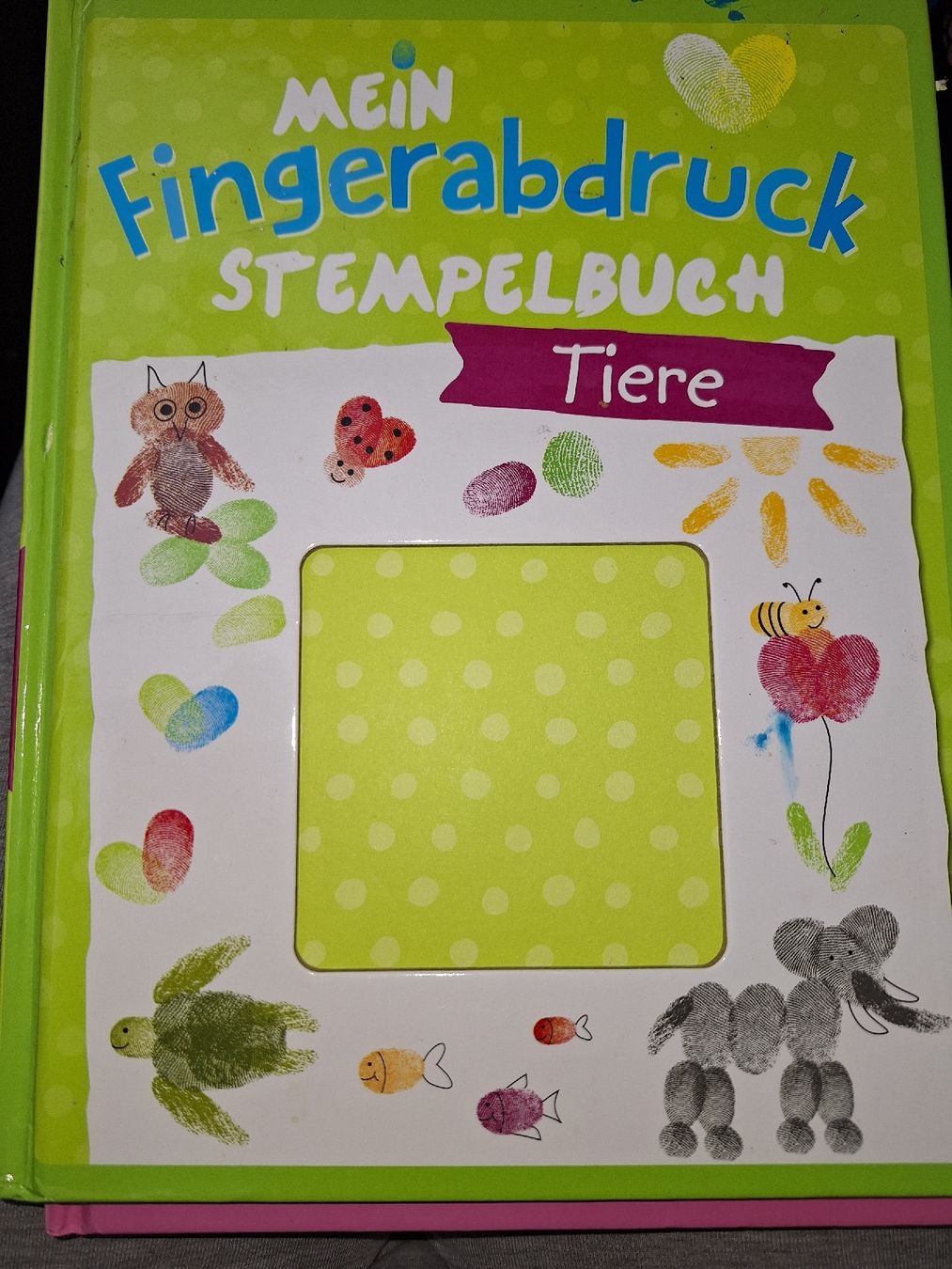 Libri: Bastelbuch Kinder Fingerstempeln – Usato da Egerkingen venduto da Niceli1