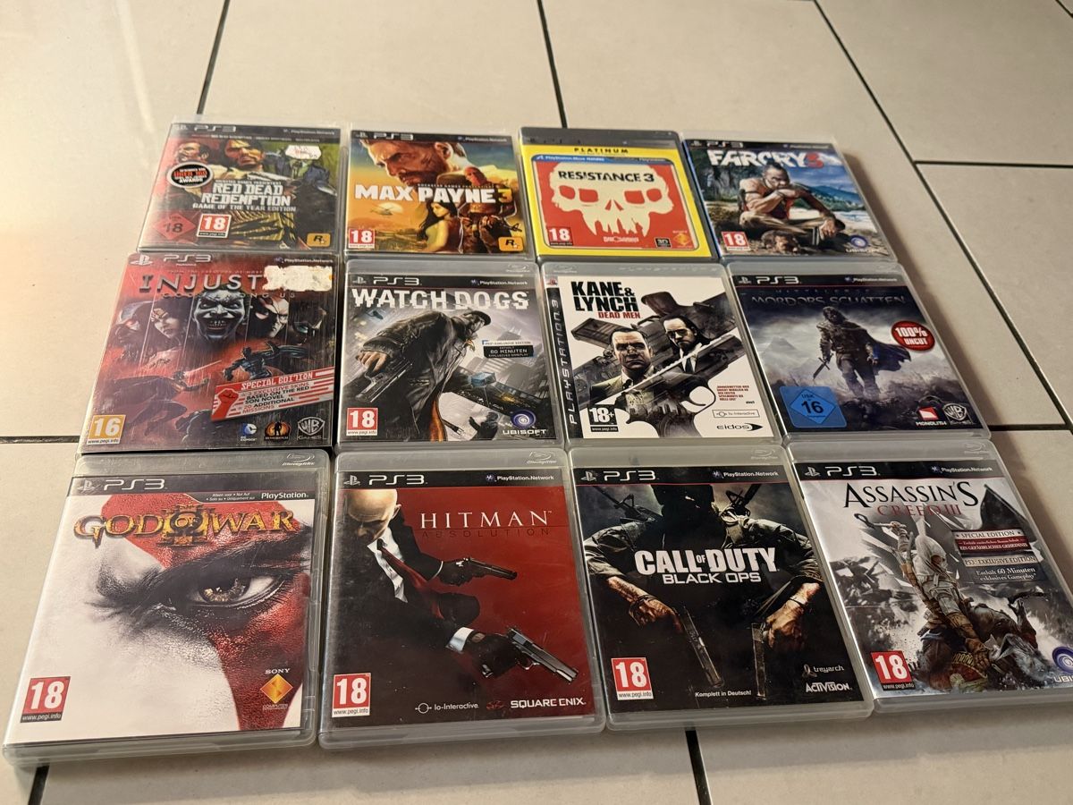 Jeux: PlayStation 3 Games Spiele Set  – D'occasion à Deitingen par Himhip