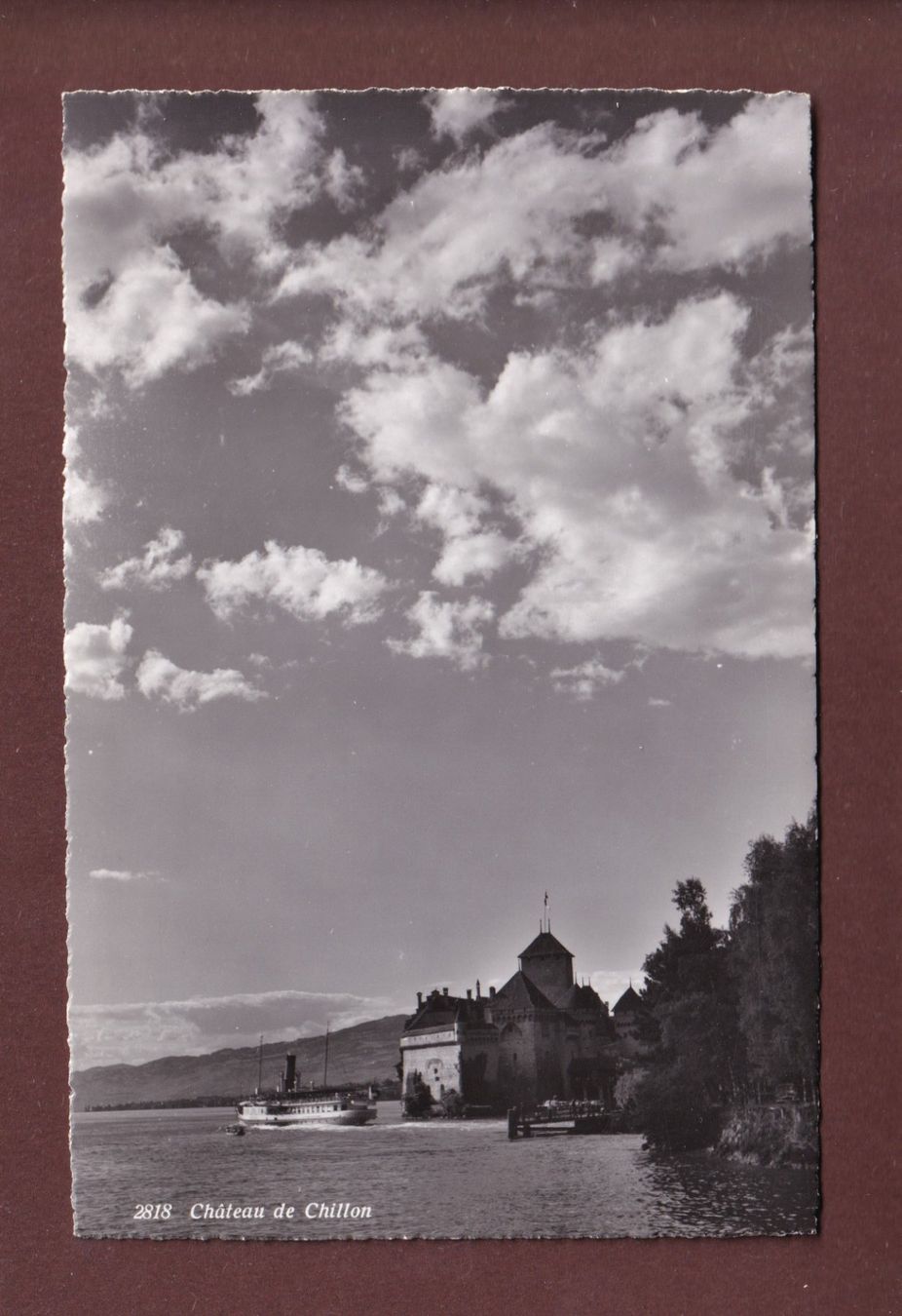 Cartoline postali: Château de CHILLON – Usato da Pully venduto da nicecards-shop