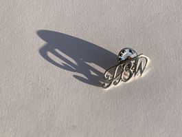 FBW Signet alt Pin metall handgemacht Handarbeit