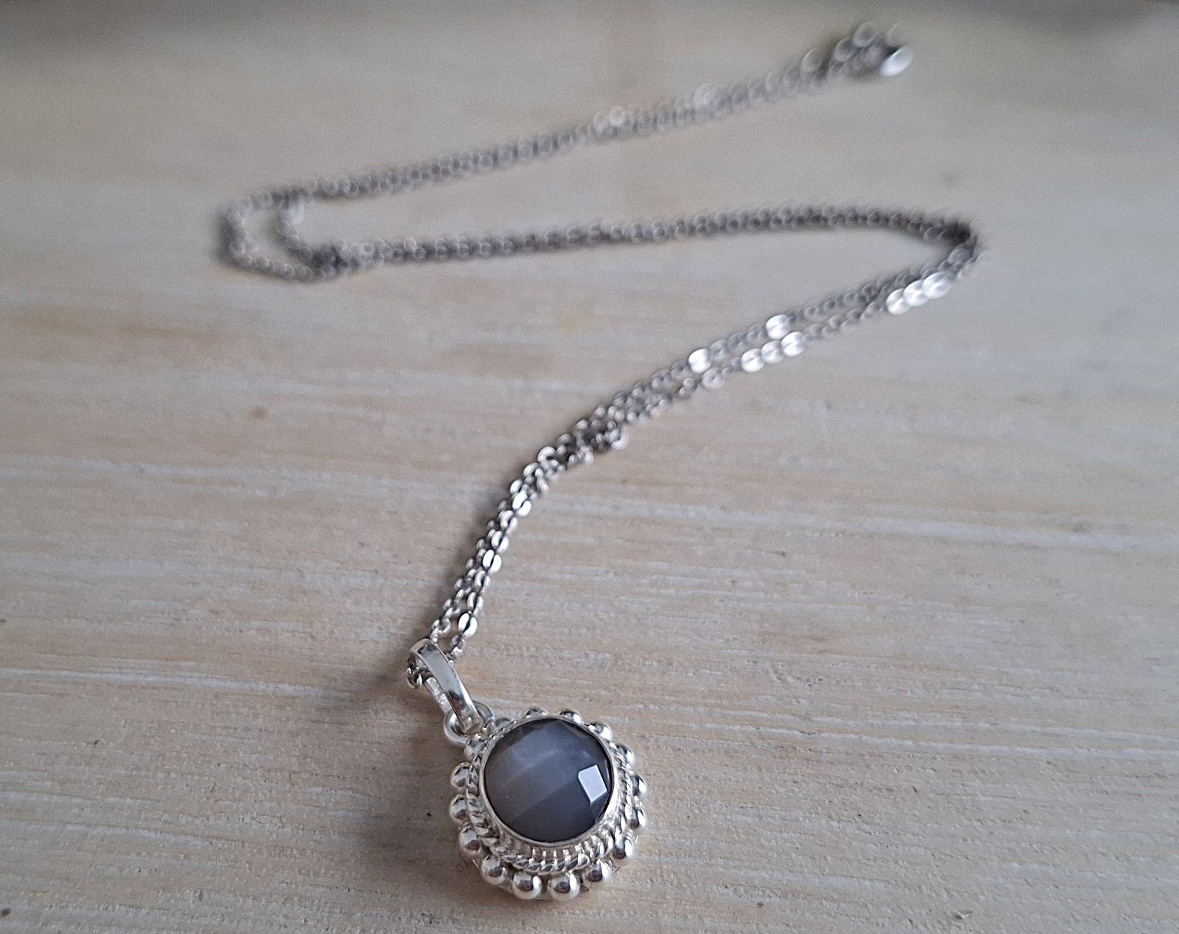 Catenine: MOONSTONE - Silberkette – Nuovo e nell'imballaggio originale da Mühlethal venduto da nicita-modeschmuck 1