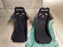 2 Recaro Schalensitze aus Porsche 964 RS NGT Profischale