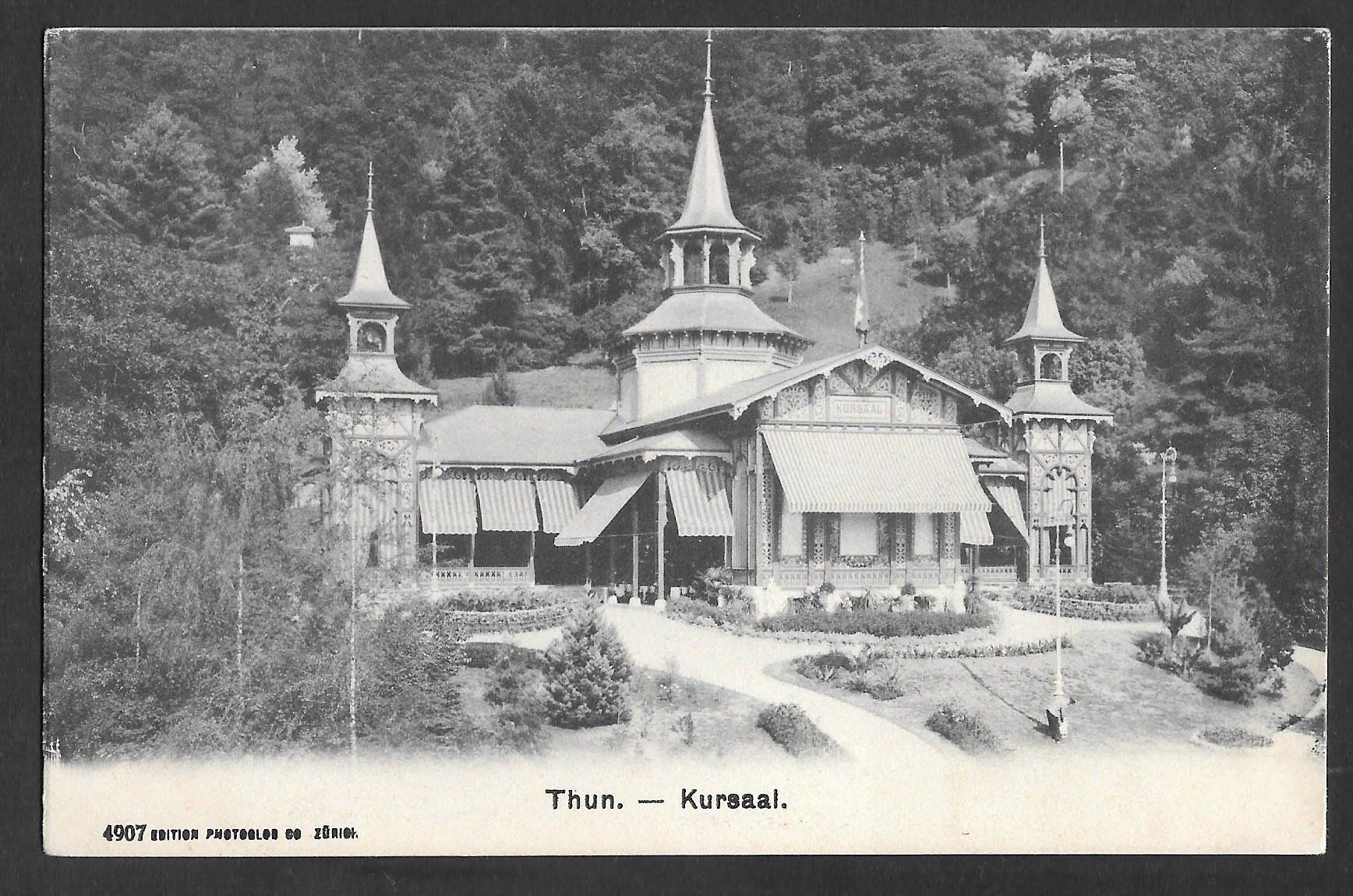 Cartes postales: Thun Kursaal – D'occasion à Olten par clotaldi