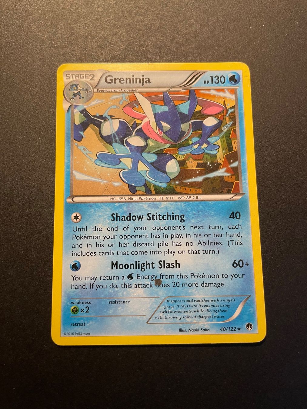 Pokémon Sammelbilder & Trading cards: Greninja 40/12 XY: Breakpoint 2016 – Gebraucht aus Zürich von pokemon_cards