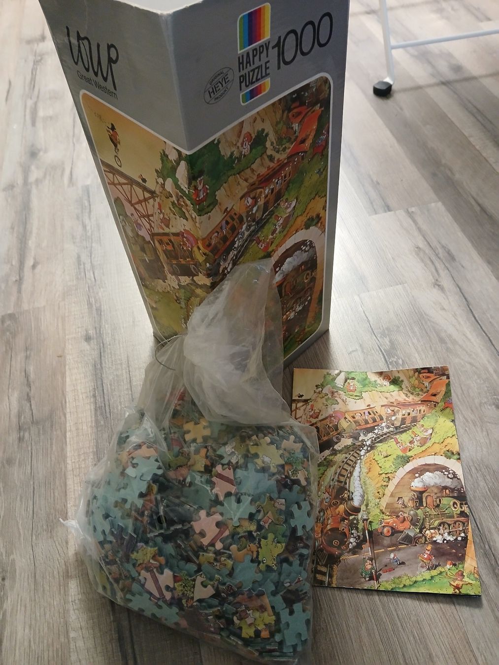Heye Puzzle: Vintage Puzzle von Heye "Great Western" – Usato da Würenlos venduto da sul_cm8q 2