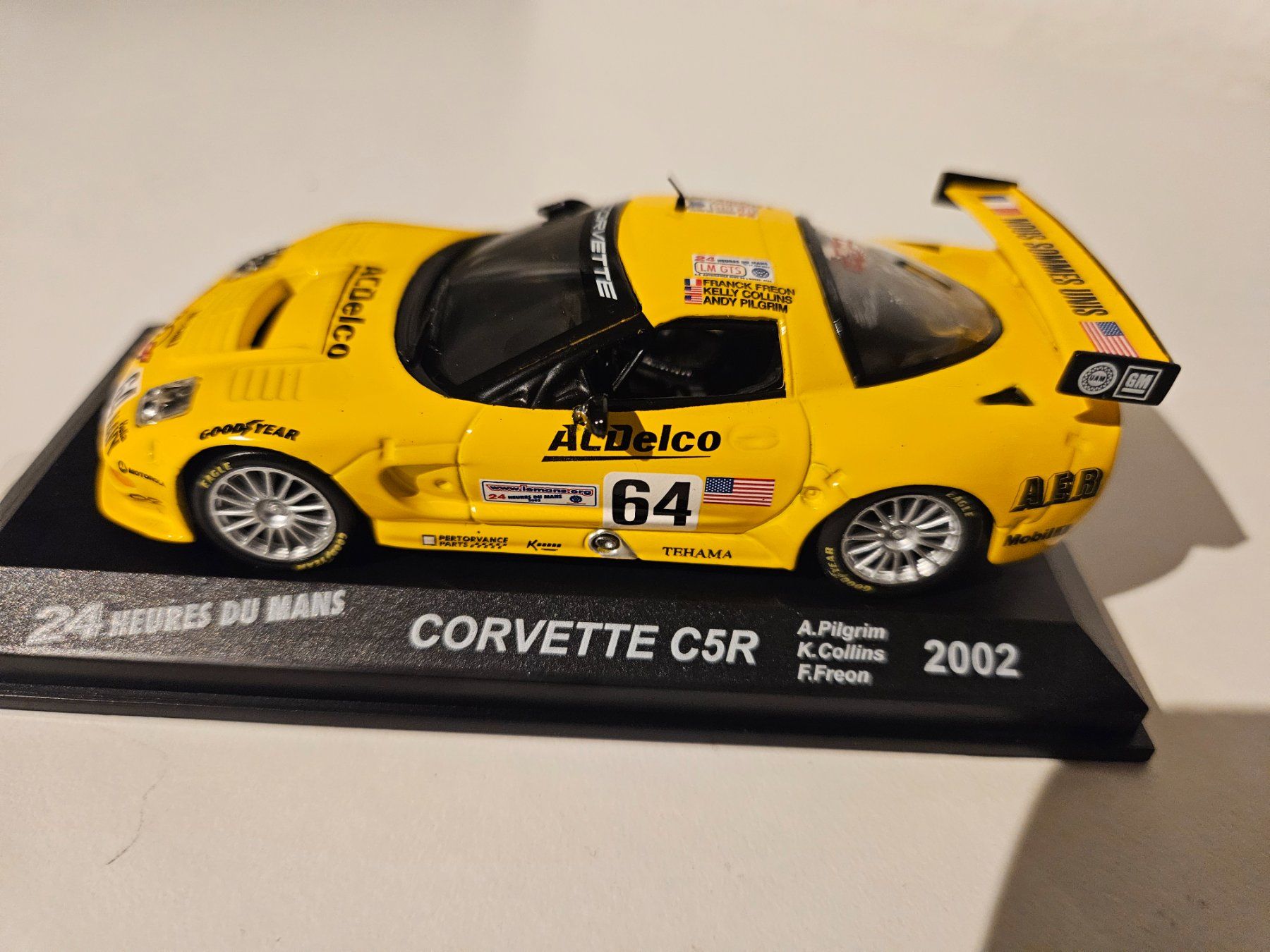 IXO Modellini d'auto: Corvette C5R, Le Mans 2002 – Nuovo e nell'imballaggio originale da Liestal venduto da tower01