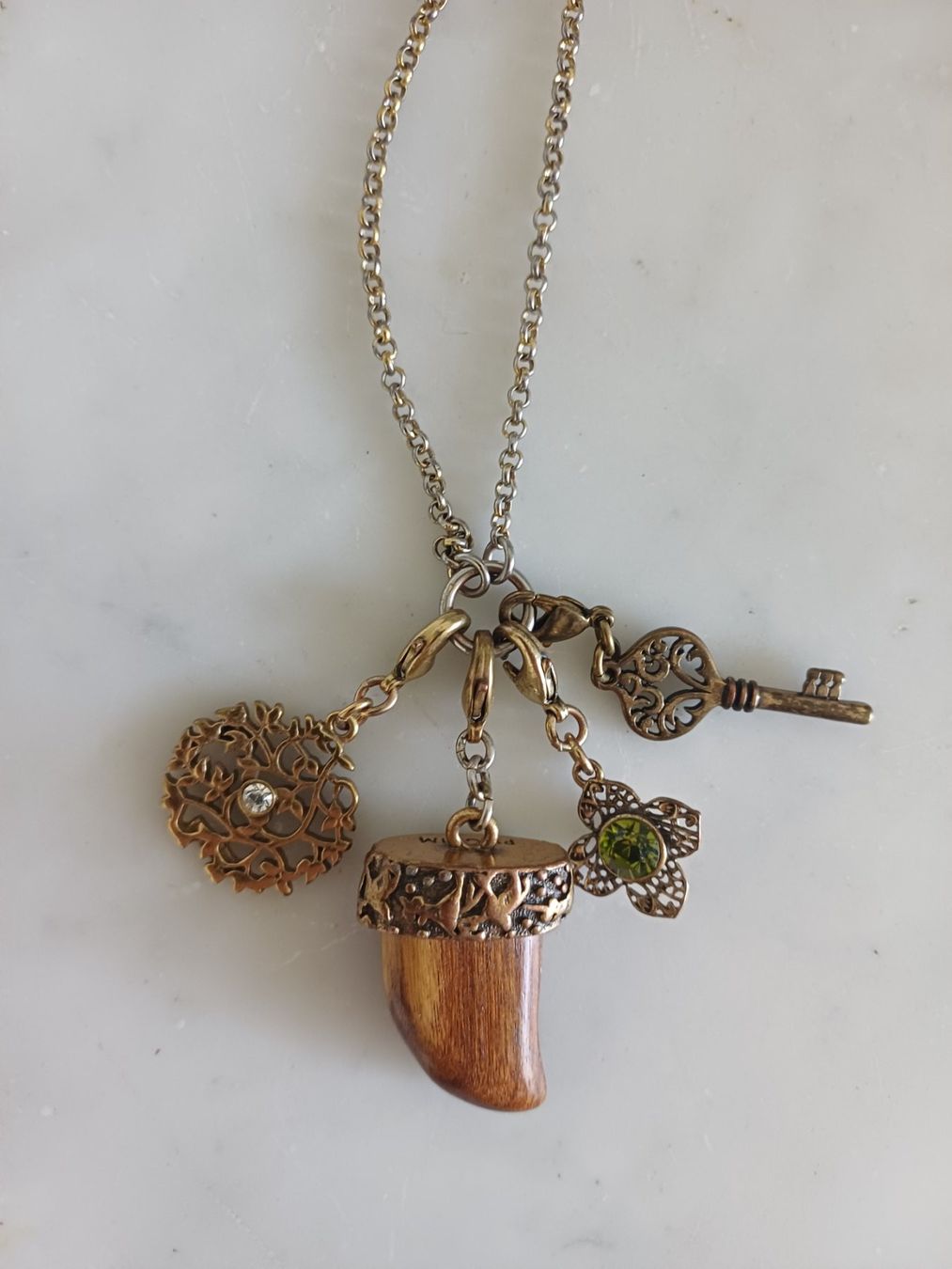 Catenine: Filigrane HALSKETTE von PILGRIM Danish Design – Usato da Marly venduto da Rolmax