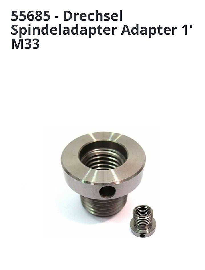 Laufwerke & Adapter: Drechsel Spindeladapter – Neu und originalverpackt aus Ottikon von daydrader77