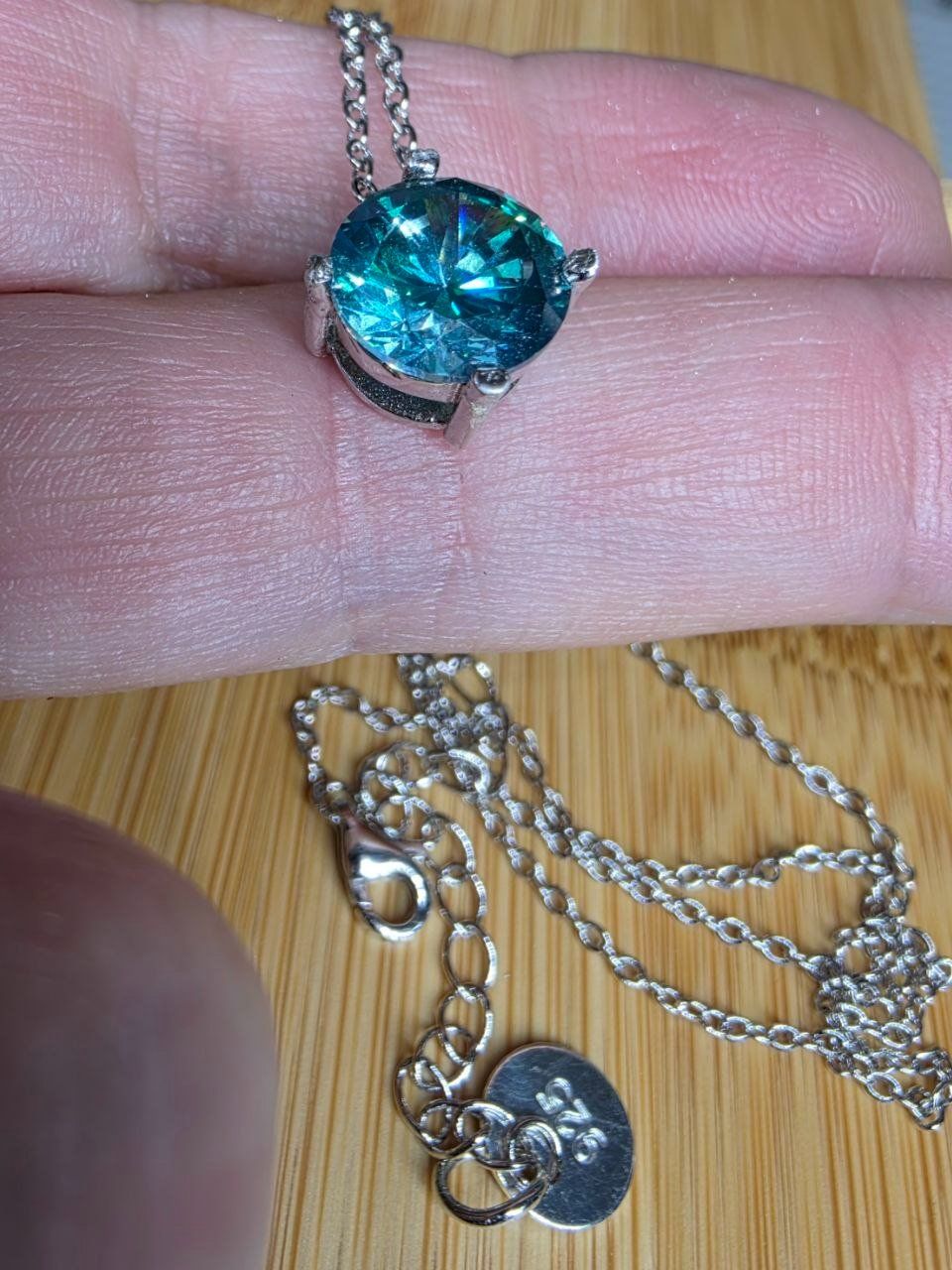 Ketten: Collier argent avec zircons – Neu und originalverpackt aus Reconvilier von MARCLAT 5