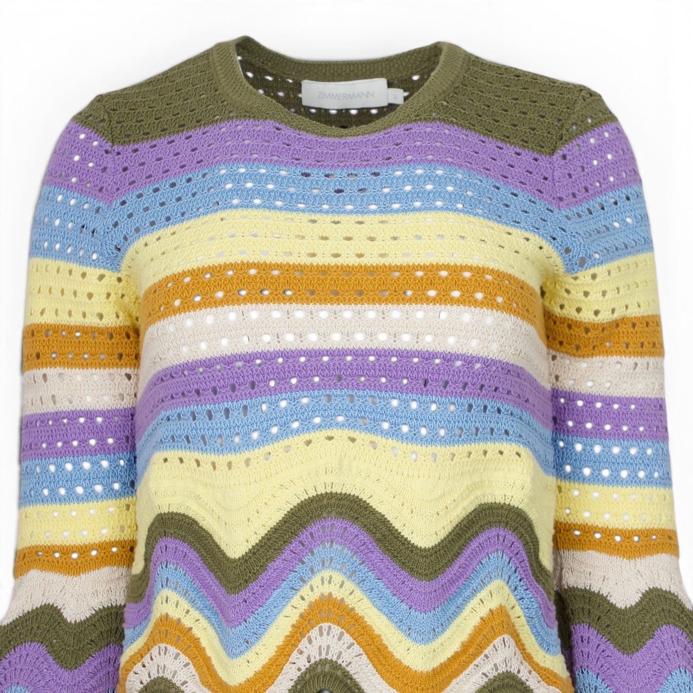 Pullover & Sweatshirts: Zimmermann Pullover mehrfarbig Gr. M – Gebraucht aus Binningen von Designerlabels 4