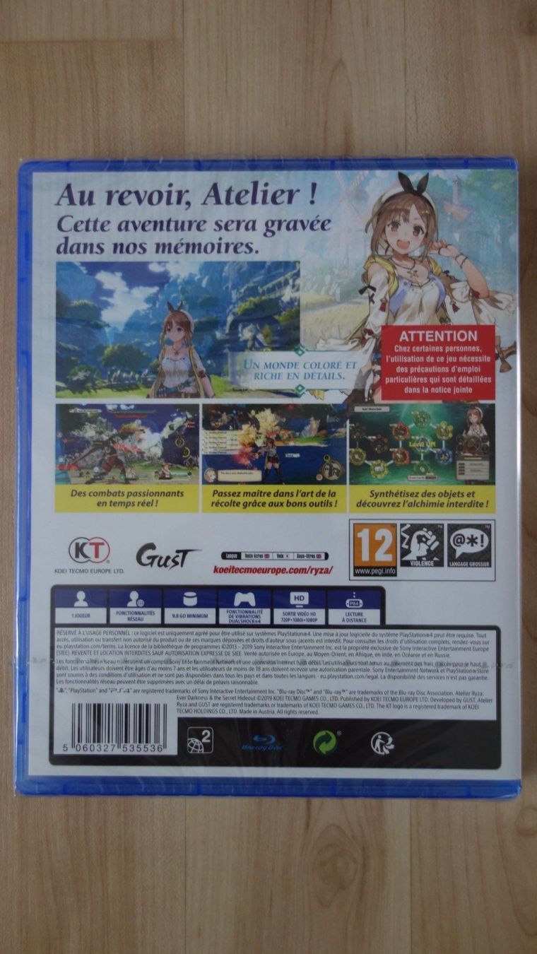 Giochi: Atelier Ryza, Ever Darkness PS4 – Nuovo e nell'imballaggio originale da Wil SG venduto da Donaldus 3