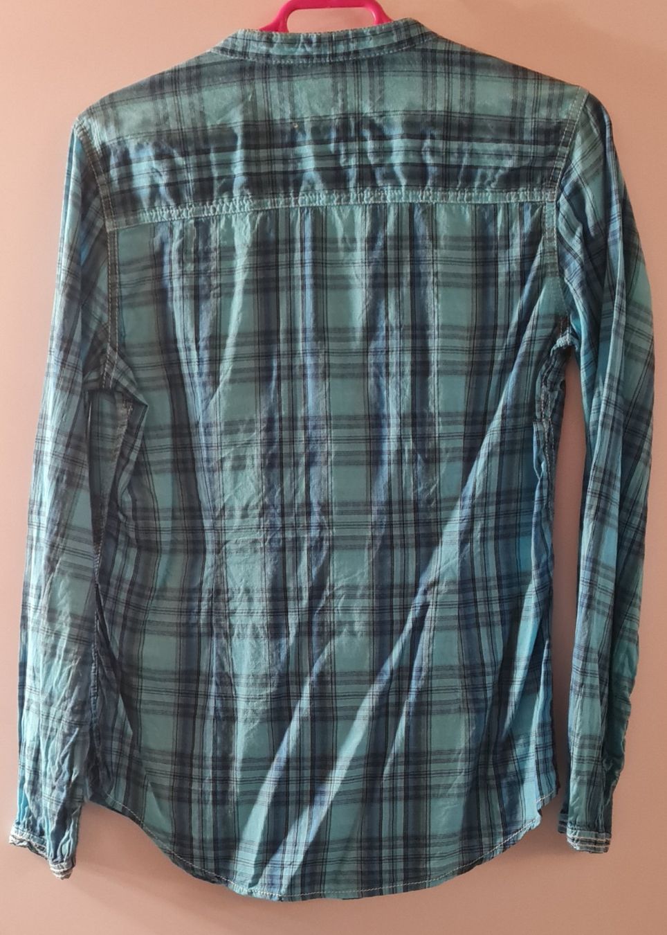 H&M Camicette: Bluse Grösse 38 in leuchtendem Türkis – Nuovo (secondo la descrizione) da Bäriswil BE venduto da irwu 1