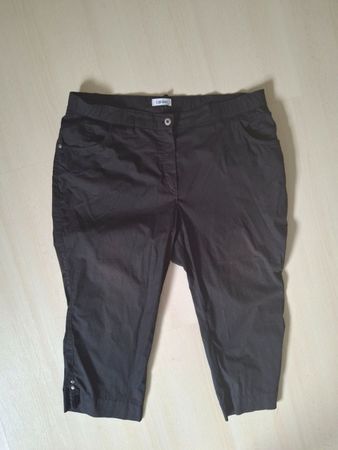 Schwarze Sommerhose von KJBRAND, Grösse 46