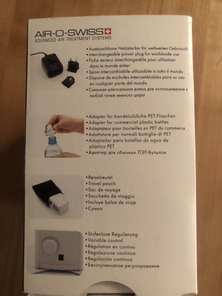 Umidificatori d'aria: Reiseluftbefeuchter Boneco  neuwertig – Nuovo e nell'imballaggio originale da Rebstein venduto da Jaka62 3