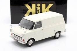 Ford Transit MK I Kastenwagen Phase I 1965-1970 weiss   1:18