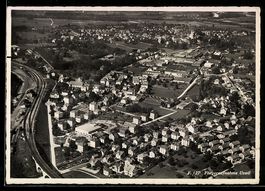 AK Uzwil, Fliegeraufnahme, 1939