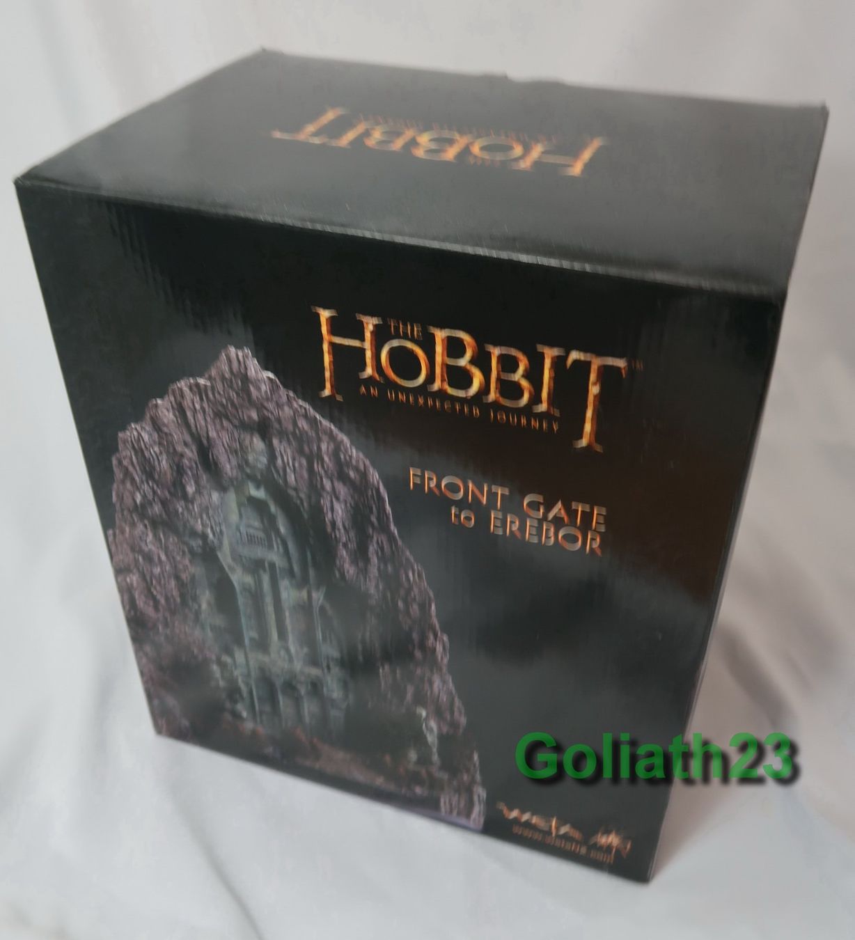 Statuette: Weta Workshop Front Gate To Erebor Environment The Hobbit – Usato da Flawil venduto da Goliath23 7