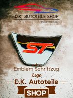Ford ST Emblem Lenkrad Aufkleber in Chrom Neu