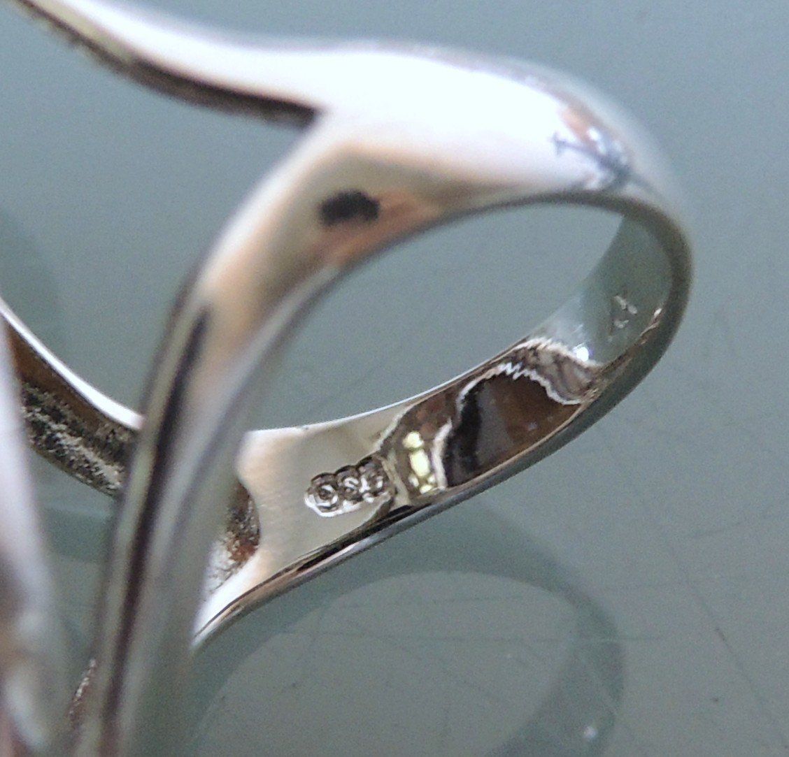 Anelli: Tigerauge Silber 925 Fingerring Gr. 57 – Nuovo e nell'imballaggio originale da Waldenburg venduto da schaller707 7