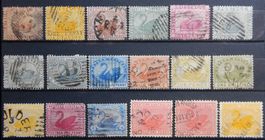 Western Australia Lot mit alten Werten III