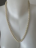 Collier perles vintage creme 49.6g très bon état 