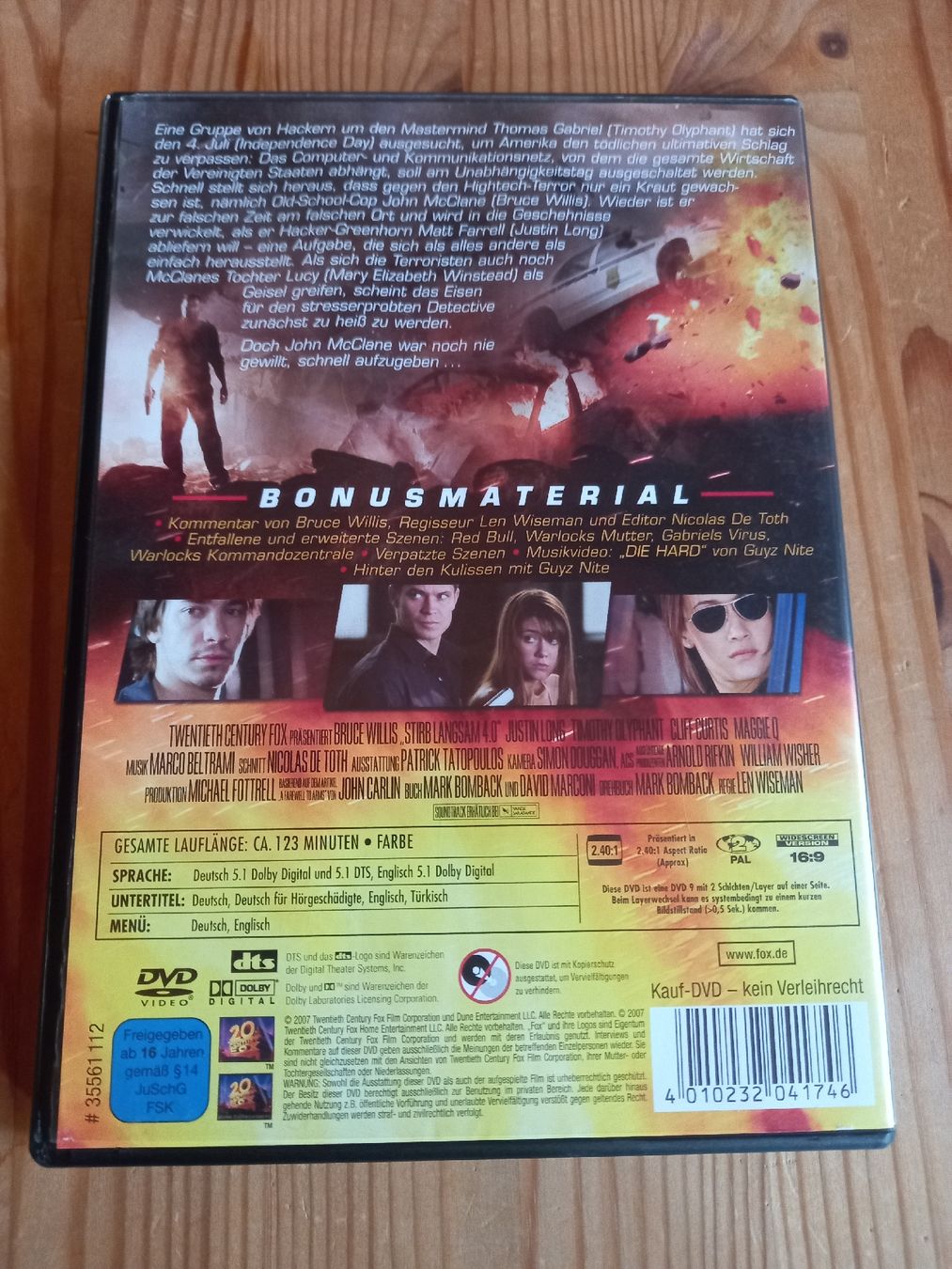 Tutti i DVDs: Bruce Willis Stirb Langsam 4.0 DVD – Usato da Langenthal venduto da noa_9wcy 1