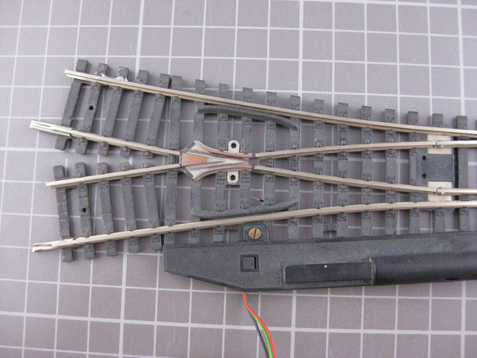 Roco Modellini di ferrovie: Roco Y-Weiche elektrisch 2.5mm Profil – Usato da Malters venduto da Marosko 1