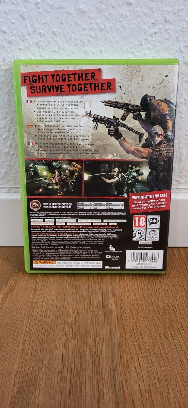 Microsoft Giochi: Xbox 360 - Army of Two 40th Day – Usato da Münsingen venduto da DigitaleSpielecke 1
