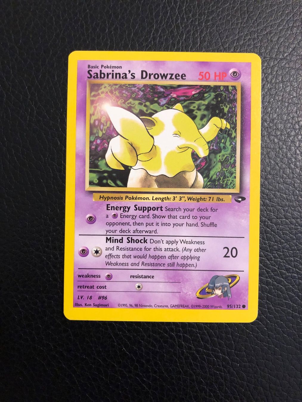 Gym Challenge Sabrina’s Drowzee 95/132 Ab 1 (Gebraucht) in Paradiso für ...