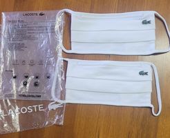 Lacoste 2 masques neuf jamais porté 