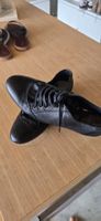 Schuhe Damen Schwarz Leder Grösse 40 gebraucht