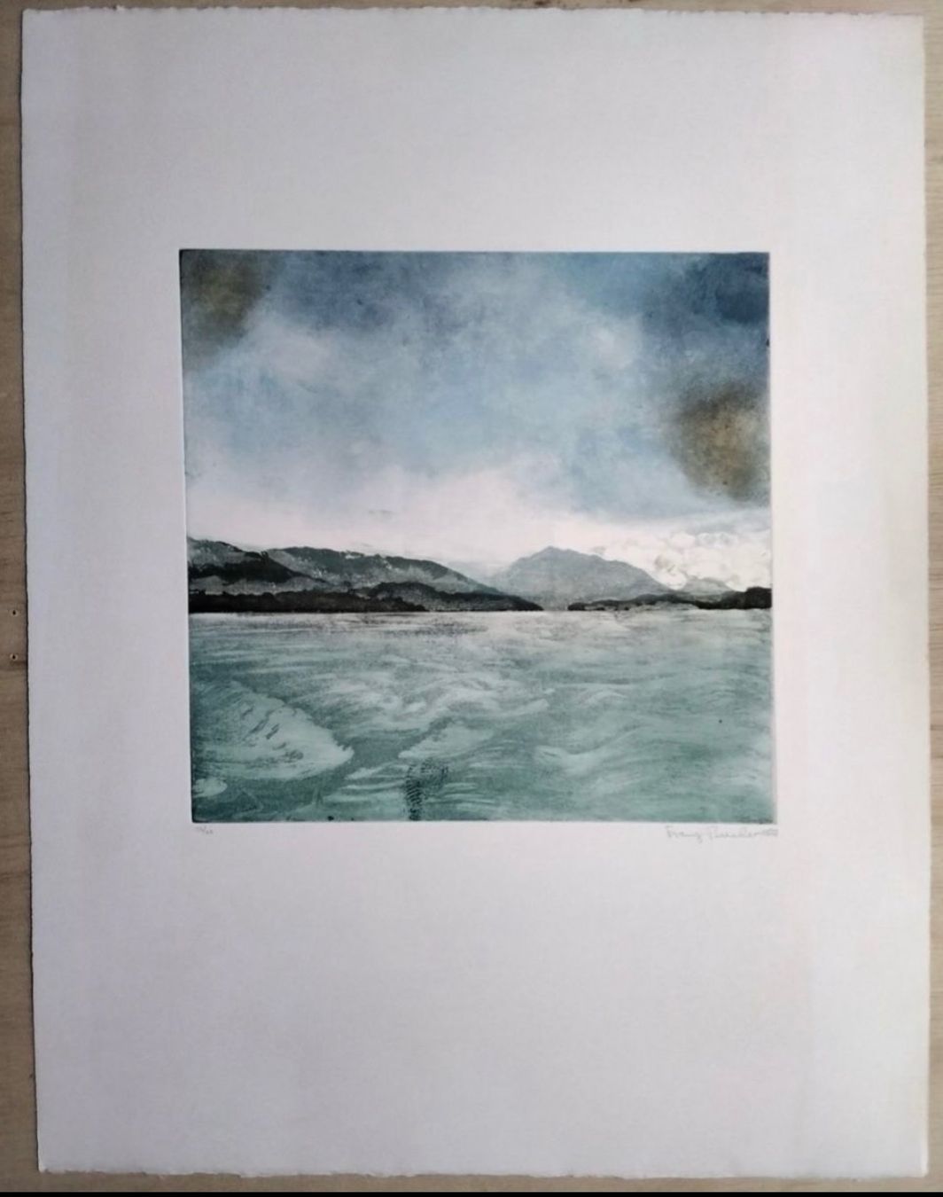 Grafica & Litografie: Franz Bucher, handsigniert, nummeriert – Usato da Rain venduto da Pic-Ass 1