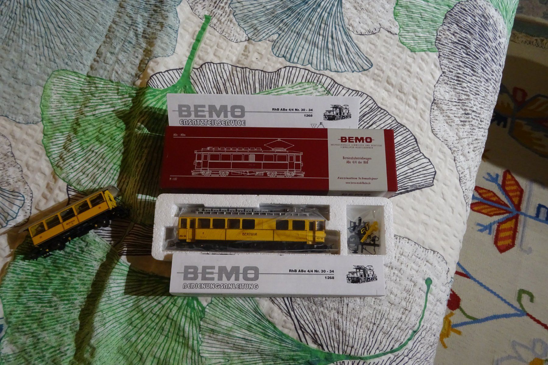 Bemo Modellini di ferrovie: Bemo ABe 4/4 hist.RhB – Nuovo e nell'imballaggio originale da Bigorio venduto da hp_41 3