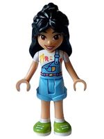 LEGO Friends frnd0600 Friends Liann - Bright Light Blue Over