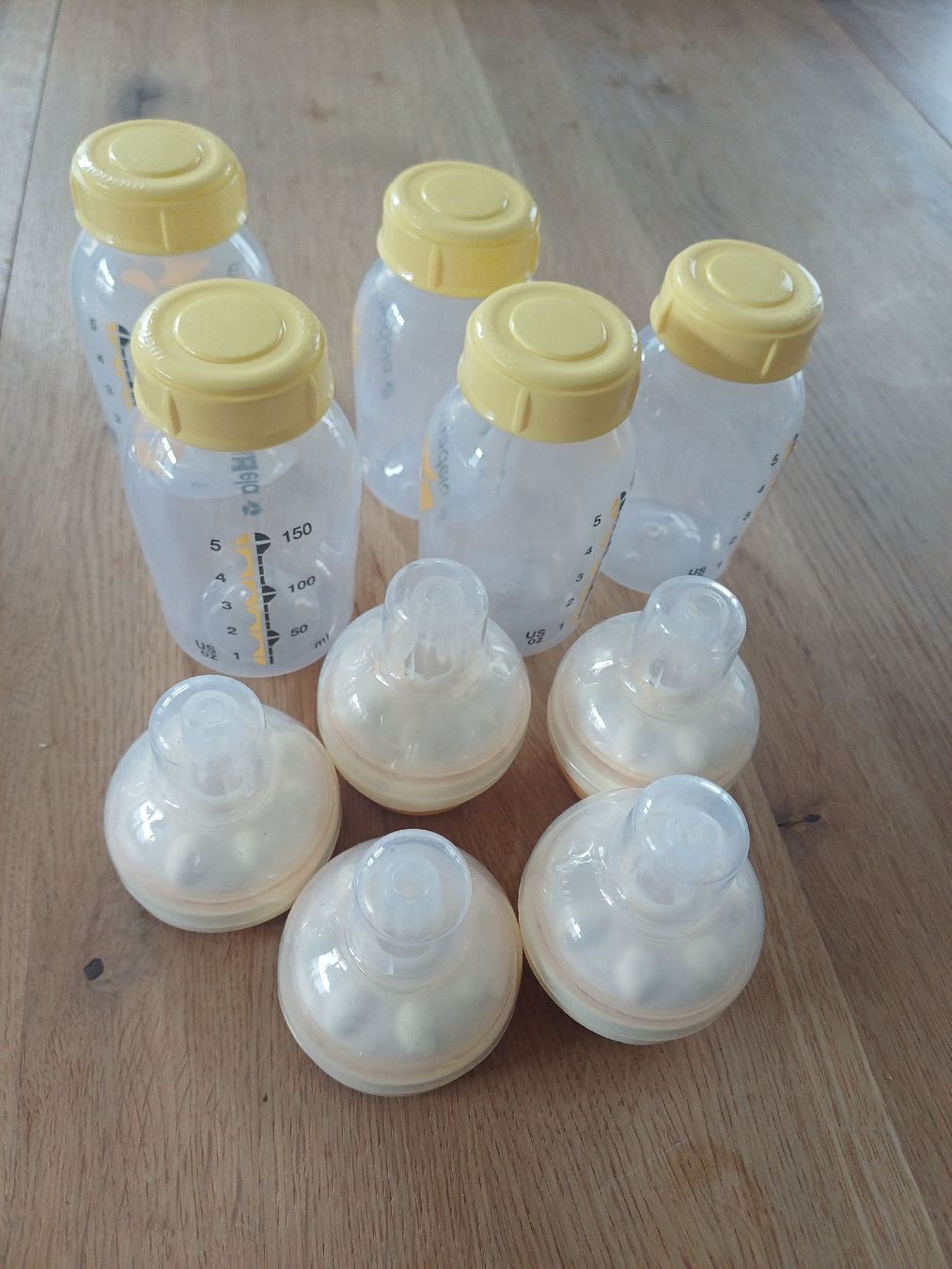 Medela Baby-Mahlzeiten: Medela Muttermilchflaschen und Sauger – Gebraucht aus Boltigen von Taba07 2